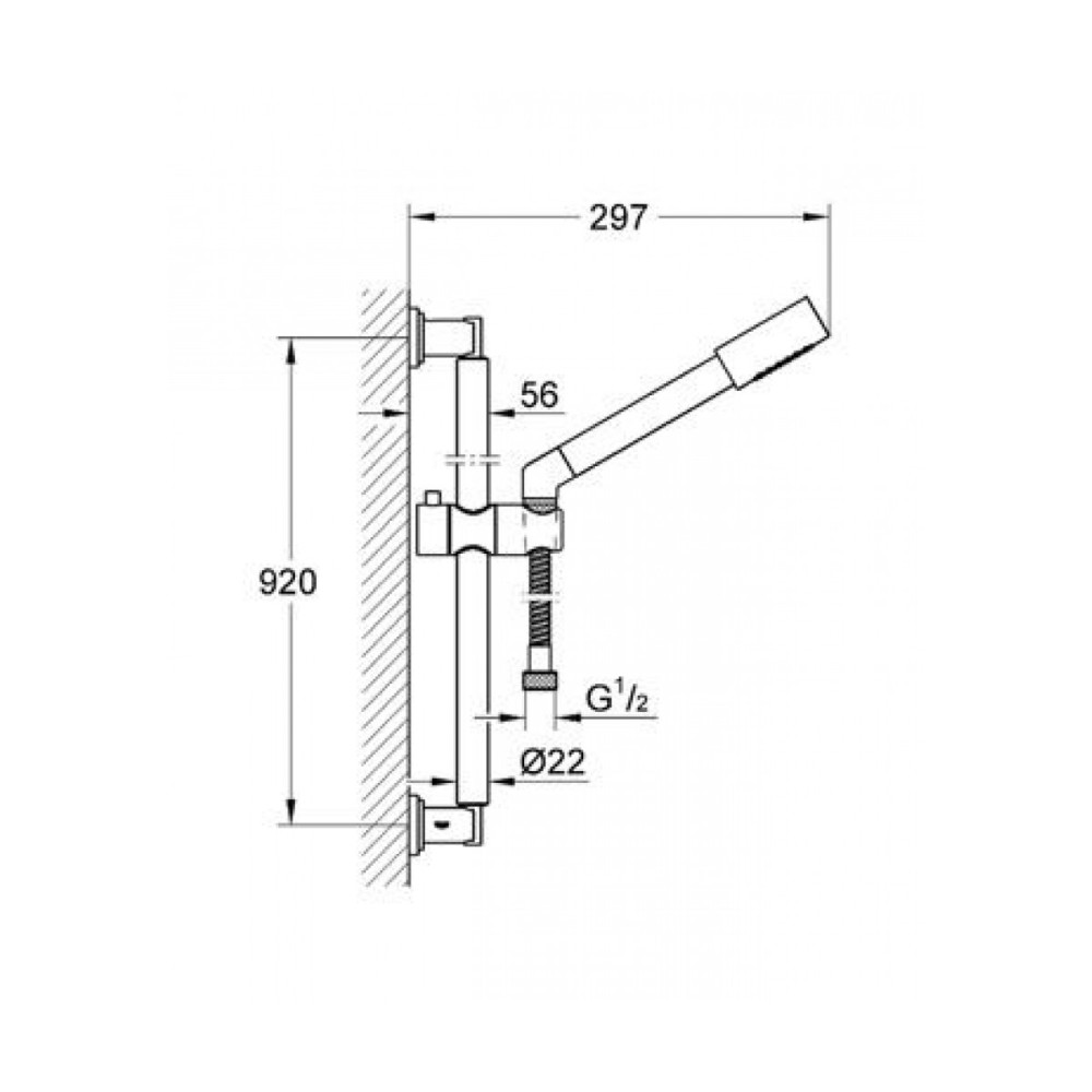 Душовий гарнітур GROHE SENA 28347000