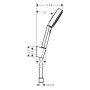 Душовий гарнітур HANSGROHE PULSIFY SELECT 24302670