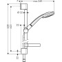 Душевой гарнитур HANSGROHE CROMA 27772000