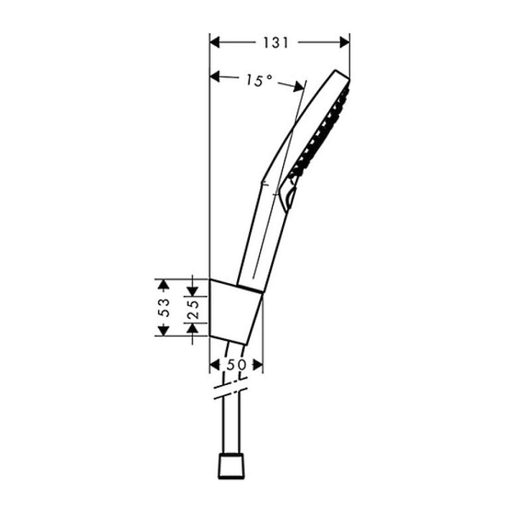 Душевой гарнитур HANSGROHE Raindance Select S 27668000