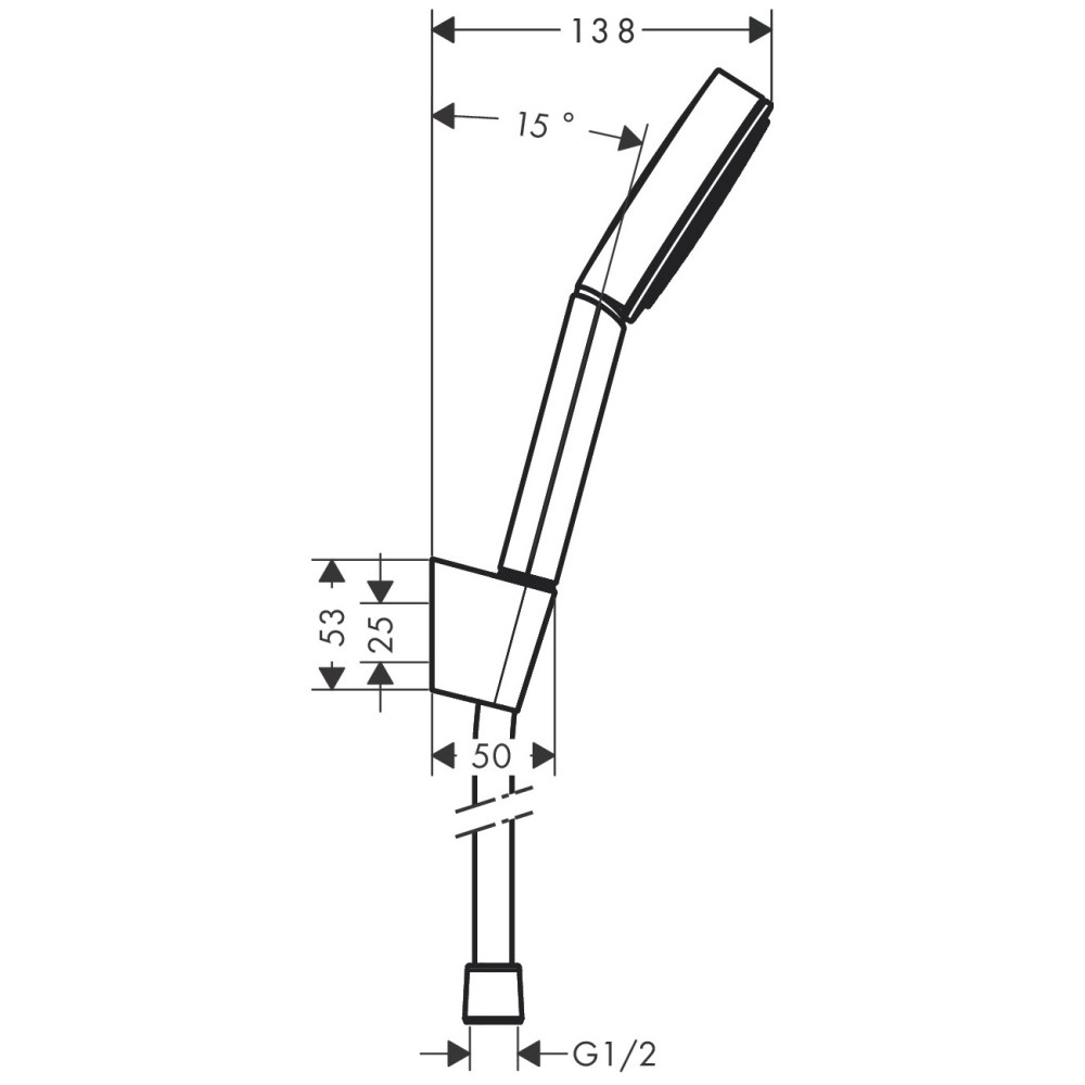 Душевой гарнитур HANSGROHE PULSIFY SELECT 24301000
