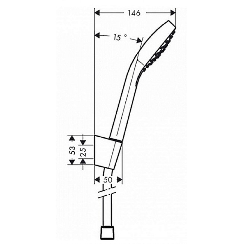 Душовий гарнітур HANSGROHE CROMA SELECT S 26410400