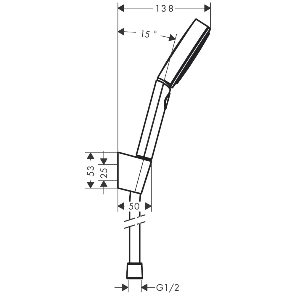 Душевой гарнитур HANSGROHE PULSIFY 24303670