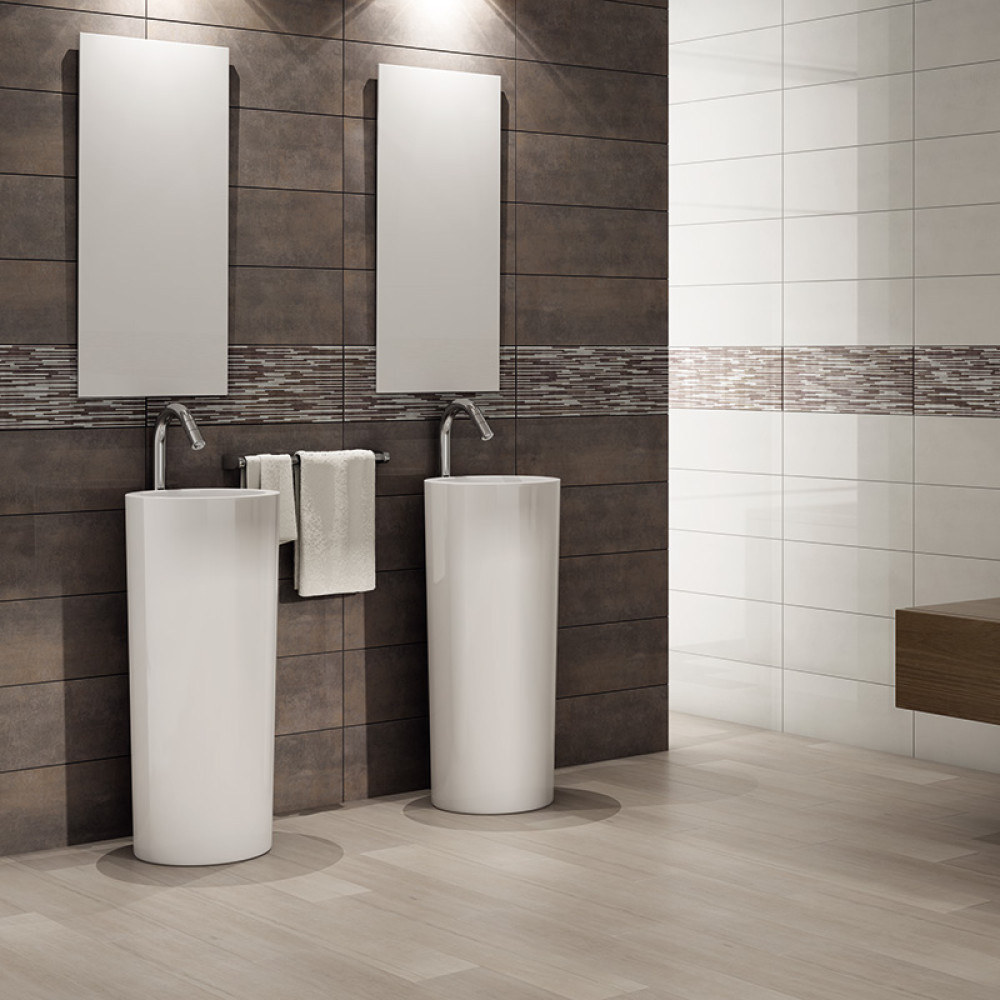 ECOCERAMIC PITT PERLA 25х70