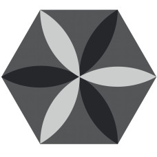 Ornamenta Electra Flower Midnight Hexagon D40 (EL40FMI)