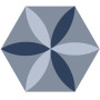 Ornamenta Electra Flower Neptune Hexagon D40 (EL40FN)