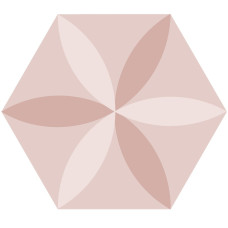Ornamenta Electra Flower Rose Hexagon D40 (EL40FR)