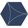 Ornamenta Electra Sail Neptune Hexagon D40 (EL40SN)