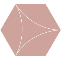 Ornamenta Electra Sail Rose Hexagon D40 (EL40SR)
