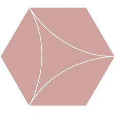 Ornamenta Electra Sail Rose Hexagon D40 (EL40SR)