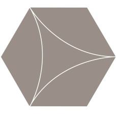 Ornamenta Electra Sail Taupe Hexagon D40 (EL40ST)