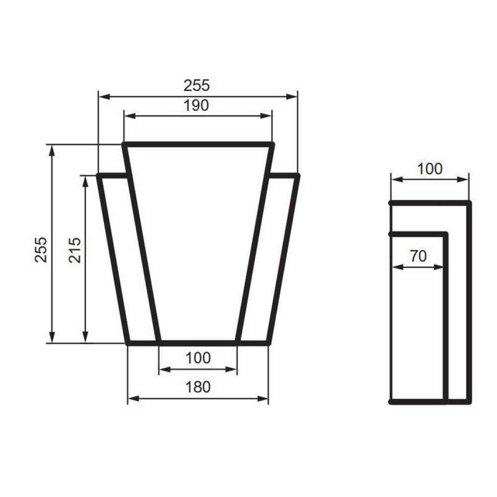 Замок фасадный Prestige Decor ZC 102