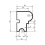 Молдинг фасадный Prestige Decor MC 102