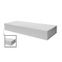 Балка полиуретановая DECOWOOD Модерн ED 109 (2м) classic белая 7х18,5