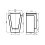 Замок фасадный Prestige Decor ZC 105