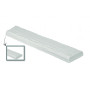 Панель поліуретанова DECOWOOD рустік ET 306 (2м) classic біла 12х3,5