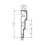 Молдинг фасадний Prestige Decor MC 122