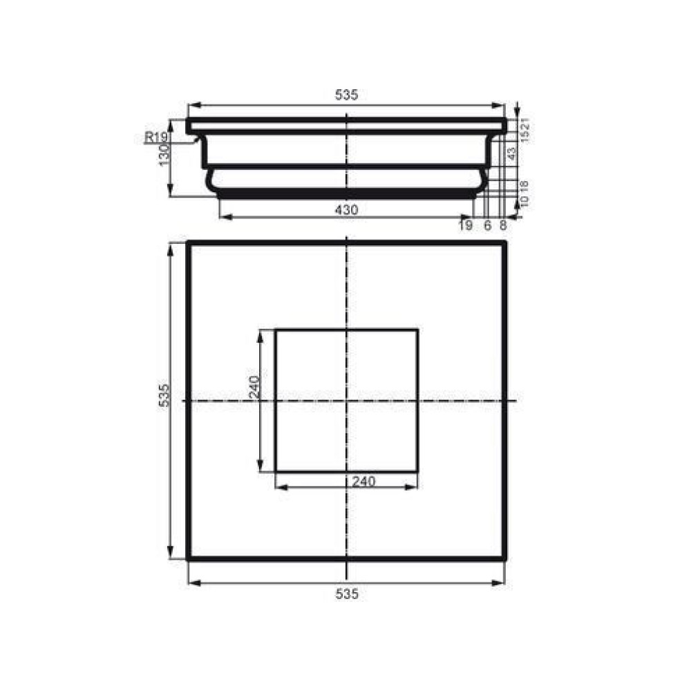 Капітель колони фасадної полістиролової Prestige Decor LC 115-1