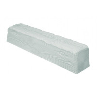 Балка поліуретанова DECOWOOD рустік EQ 004 (2м) classic біла 19х17