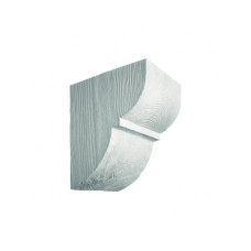 Консоль балки полиуретановая DECOWOOD Модерн ED 015 classic белая 19х17
