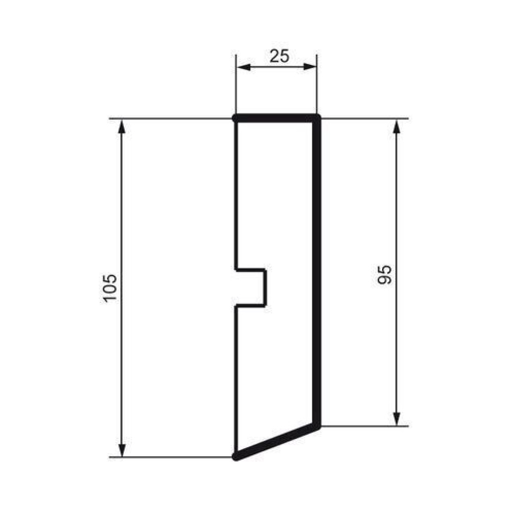 Молдинг фасадный Prestige Decor MC 111