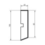 Молдинг фасадный Prestige Decor MC 111