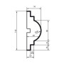 Молдинг фасадный Prestige Decor MC 113