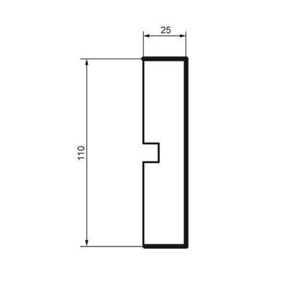 Молдинг фасадний Prestige Decor MC 144