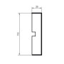 Молдинг фасадний Prestige Decor MC 144