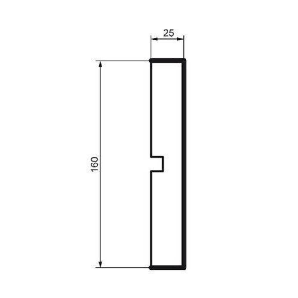 Молдинг фасадный Prestige Decor MC 145