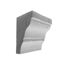 Консоль балки полиуретановая DECOWOOD Модерн ED 035 classic белая 19х13