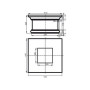 Капитель колонны фасадной полистироловой Prestige Decor LC 117-1