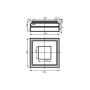 Колона фасадна база Prestige Decor LC 113-3