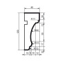 Молдинг фасадный Prestige Decor MC 156