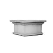 Капитель колонны фасадной полистироловой Prestige Decor LC 117-1