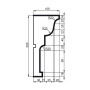 Карниз фасадний Prestige Decor KC 128
