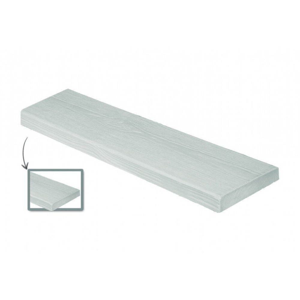 Панель полиуретановая DECOWOOD Модерн ET 405 (2м) classic белая 19х3,5