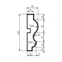 Молдинг фасадний Prestige Decor MC 151