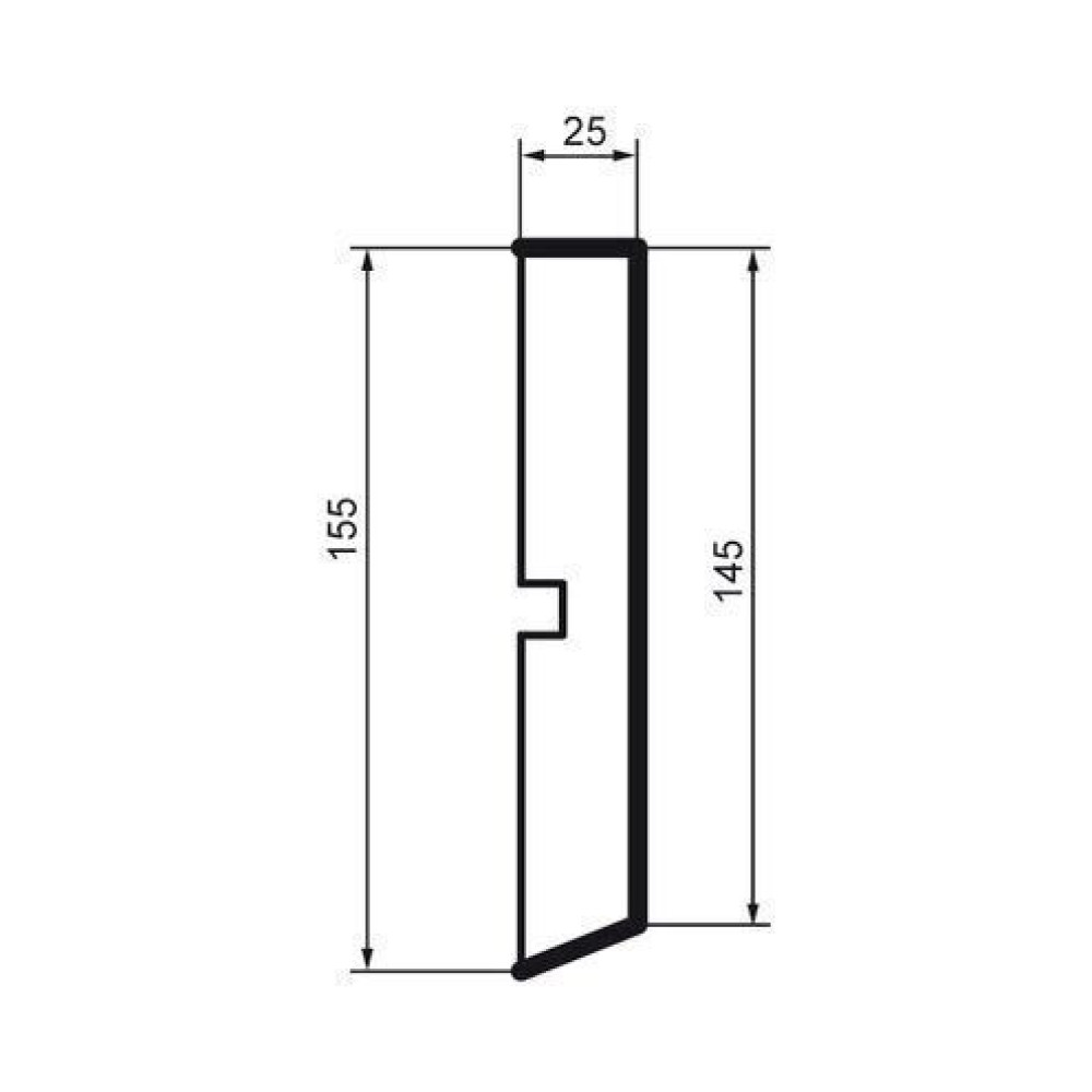 Молдинг фасадный Prestige Decor MC 126