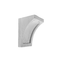 Консоль балки полиуретановая DECOWOOD Модерн ED 026 classic белая 12х12