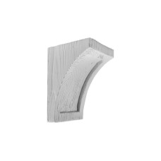 Консоль балки полиуретановая DECOWOOD Модерн ED 026 classic белая 12х12