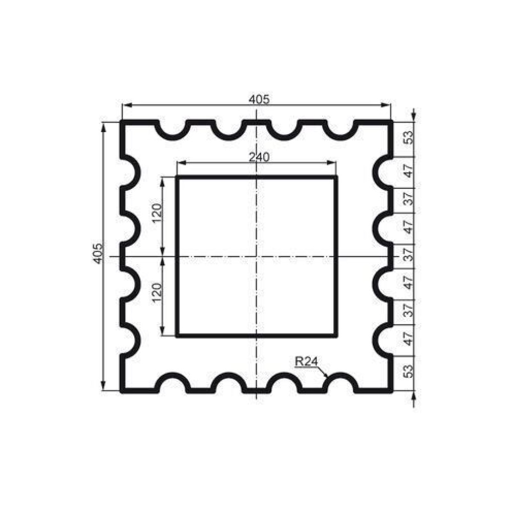 Колона фасадна Prestige Decor LC 109-21 Full