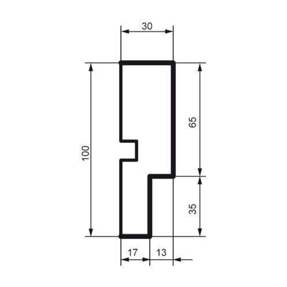 Молдинг фасадний Prestige Decor MC 150