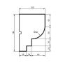 Молдинг фасадный Prestige Decor MC 169