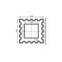 Колона фасадна Prestige Decor LC 107-21 Full