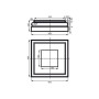 Колонна фасадная база Prestige Decor LC 114-3