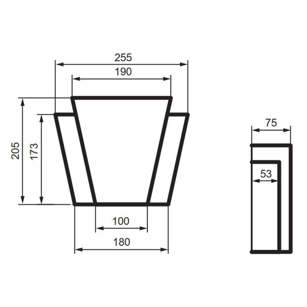 Замок фасадный Prestige Decor ZC 101