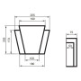 Замок фасадный Prestige Decor ZC 101