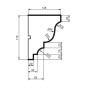 Карниз фасадний Prestige Decor KC 102