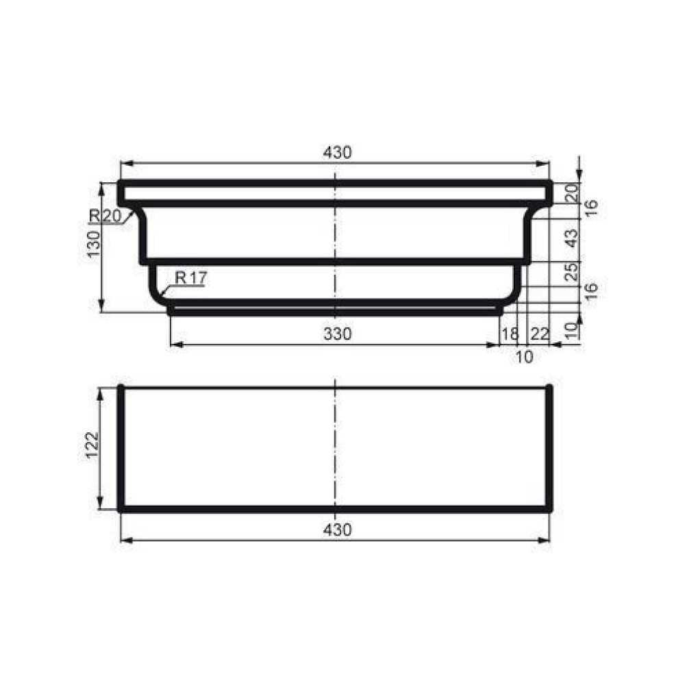 Пилястр фасадный капитель Prestige Decor PC 108